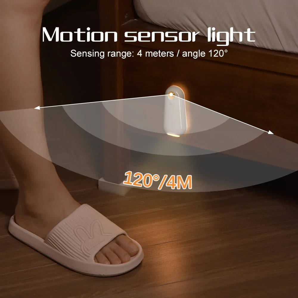 Motion Sensor RGB 7 Color Rechargeable Toilet Night Light - Image 2