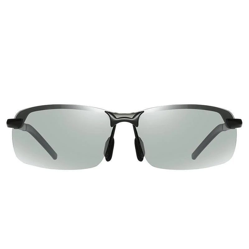 Semi-Rimless Photochromic (Auto-Tinting) Sunglasses - Image 3