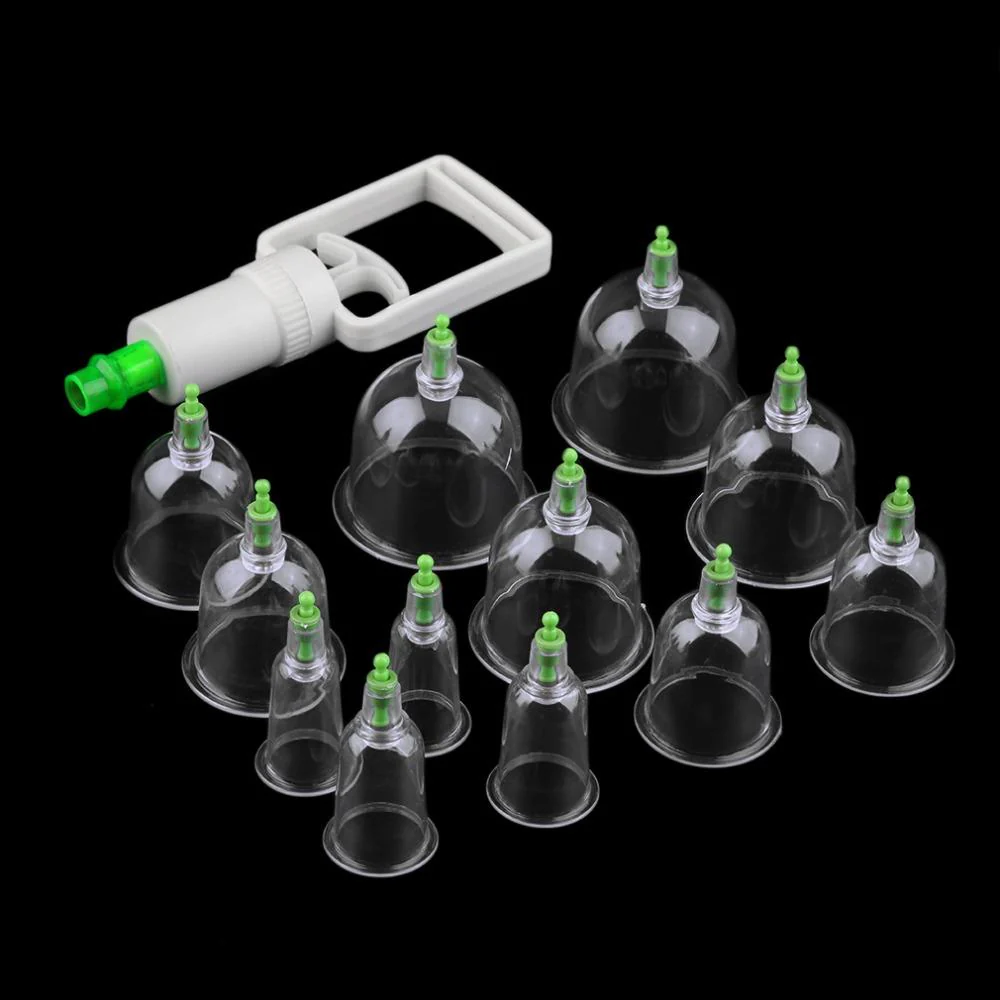 VACUUM CUPPING THERAPY SET - 12 CUPS - Image 3