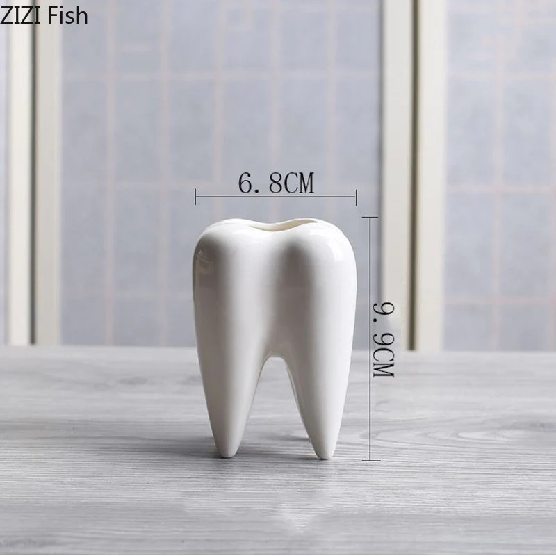 Tooth Vase Succulent Ceramic Pot - Image 14