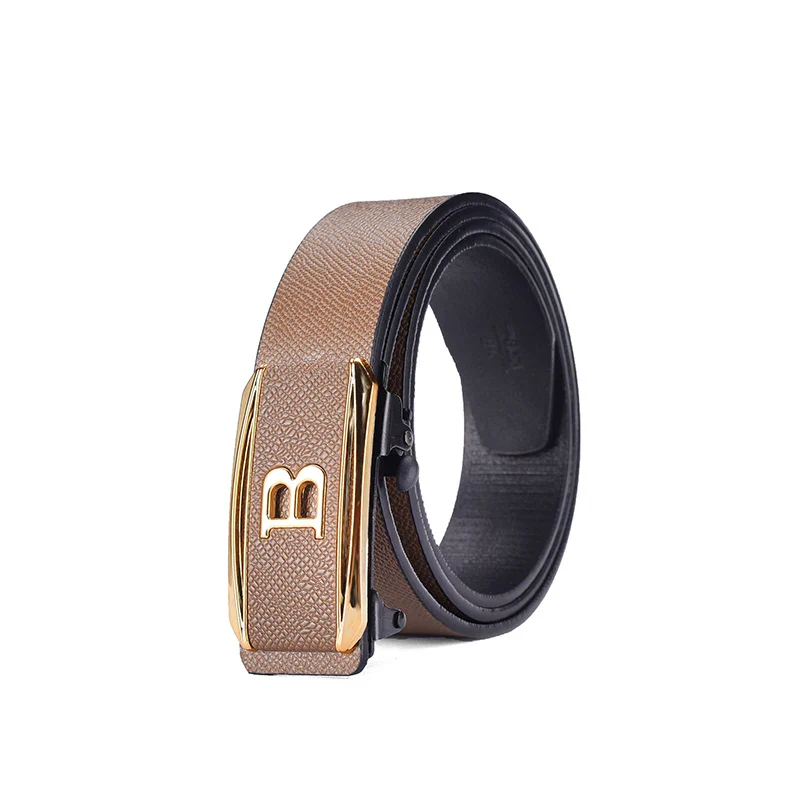 EasyLock No-Hole Toothless Automatic Buckle Business to Casual Flexible Fit Belt - Image 8