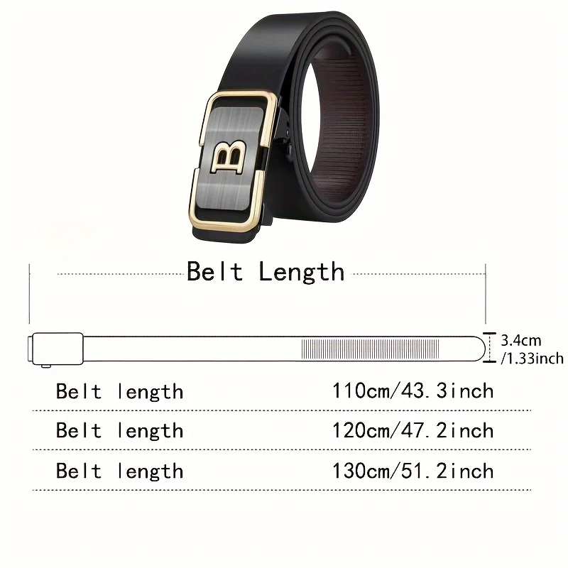 EverFit Auto-Lock Effortless Adjustment Elegant Hole-Free Comfort Belt - Image 6