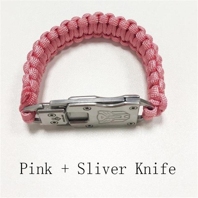 Paracord Survival knife  Bracelet - Image 3