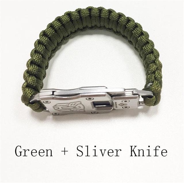 Paracord Survival knife  Bracelet - Image 5