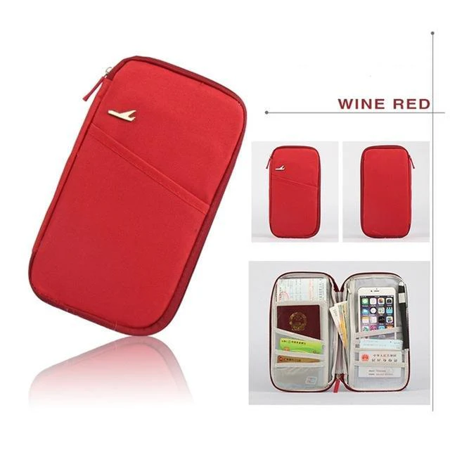 Travel Passport Wallet Cover - Image 5