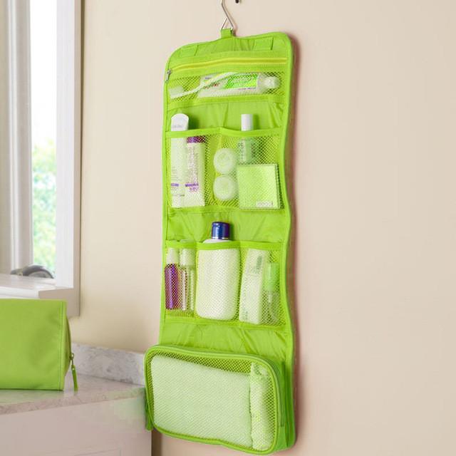 Travel Toiletry Folding Hanging Organizer - Image 4