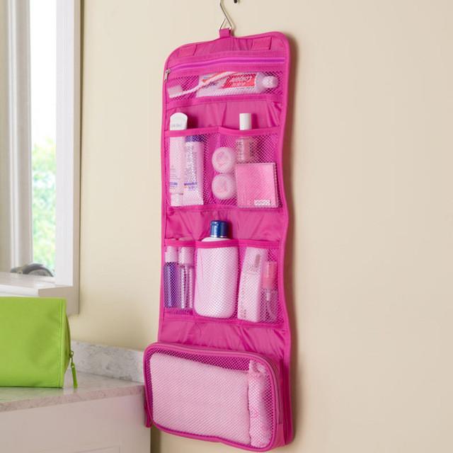 Travel Toiletry Folding Hanging Organizer - Image 5