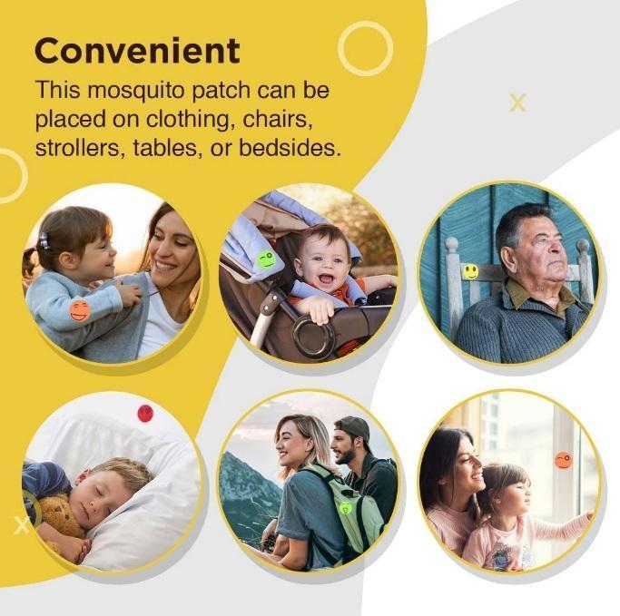 Moskipatch™ Natural Mosquito Repellent (120 Pcs set) - Image 2