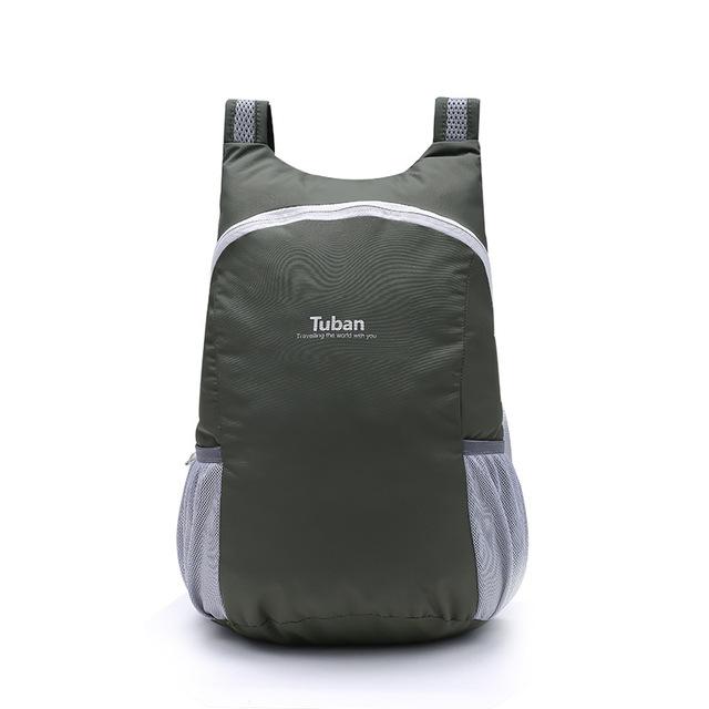 TUBAN Lightweight Waterproof Foldable Nylon Backpack - Image 4