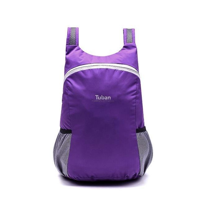 TUBAN Lightweight Waterproof Foldable Nylon Backpack - Image 9