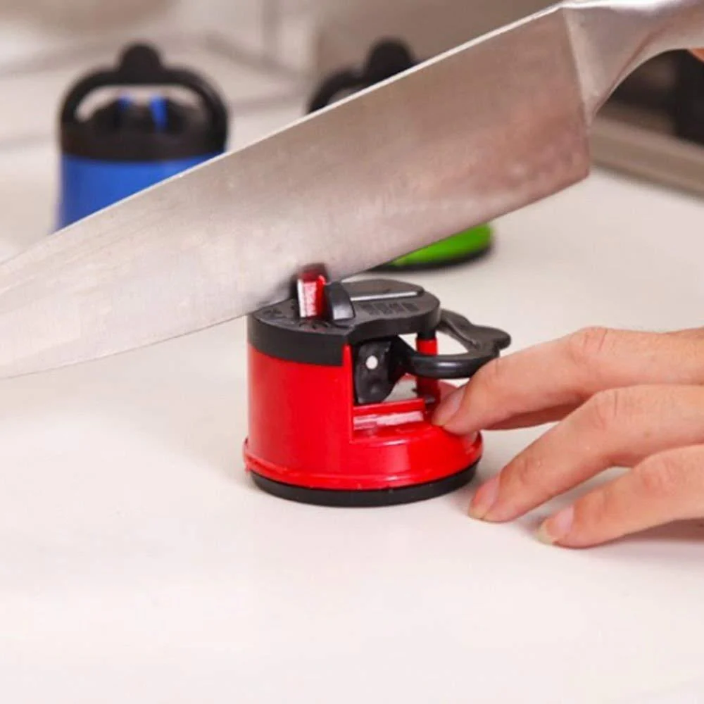 Tungsten Steel Knife Sharpener with Suction Pad - Image 2