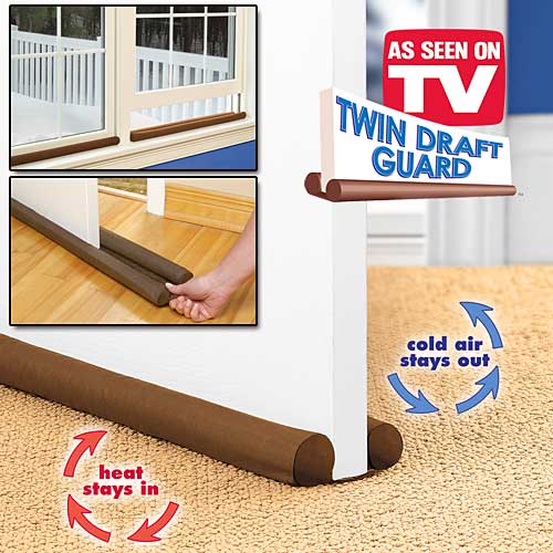 Door/Window Twin Draft Guard Ultimate ****2 Pcs****