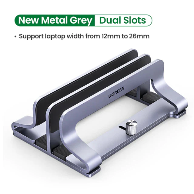 UGREEN™ Vertical Aluminum Laptop Stand Holder - Image 11