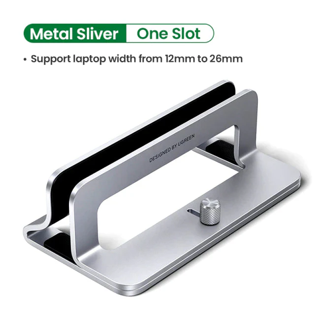 UGREEN™ Vertical Aluminum Laptop Stand Holder - Image 12