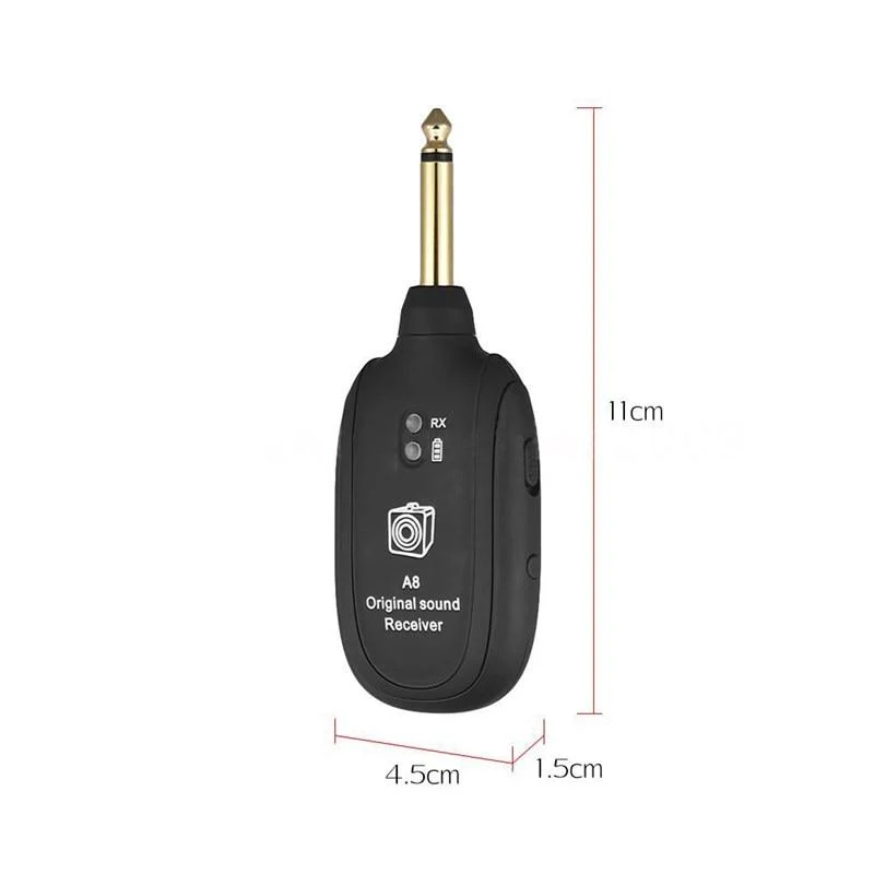 Rechargeable Wireless Guitar Transmitter & Receiver Set - Image 3
