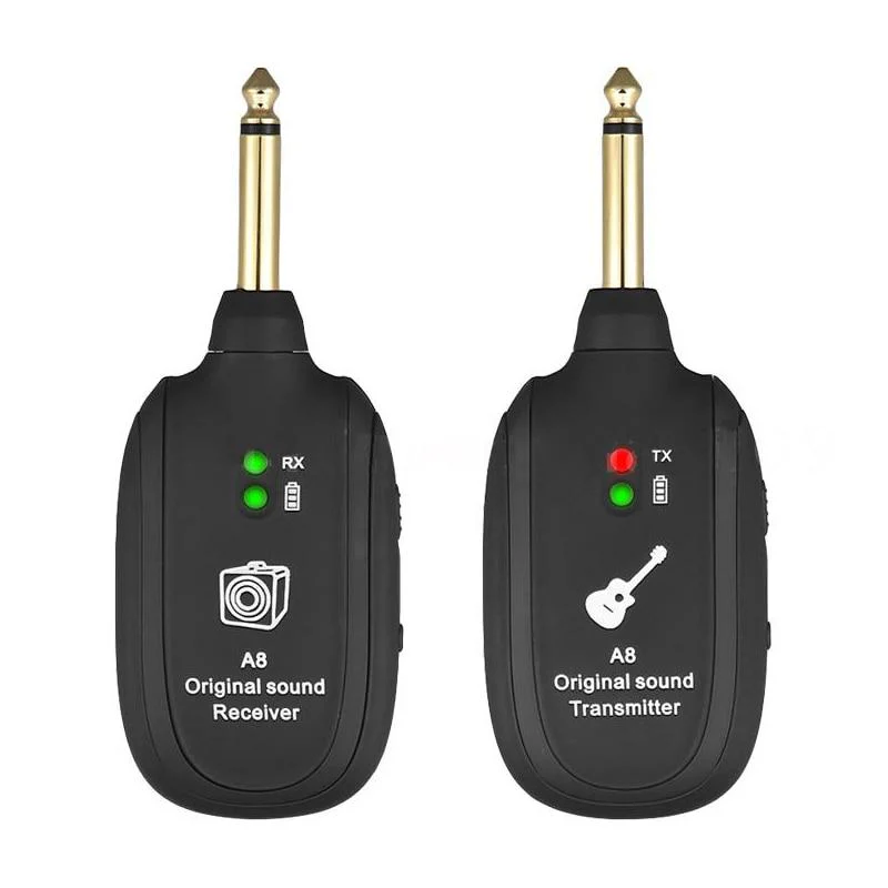 Rechargeable Wireless Guitar Transmitter & Receiver Set - Image 5