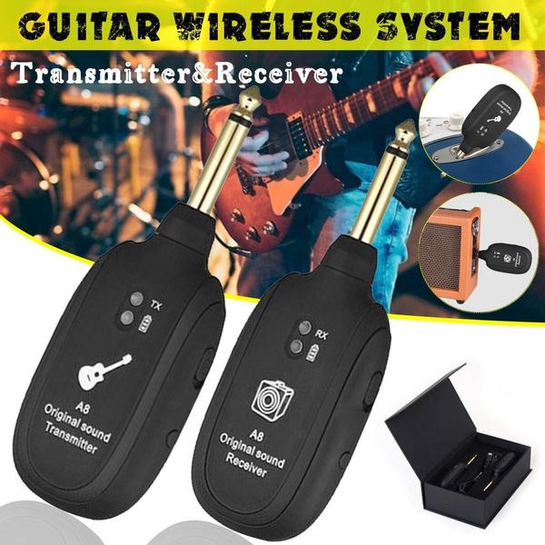 Rechargeable Wireless Guitar Transmitter & Receiver Set - Image 6