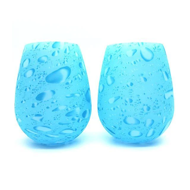 Designed Unbreakable Silicone Wine Glasses (2 pcs) - Image 4