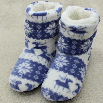 Unisex Cozy Cotton Slipper Boots - Image 8