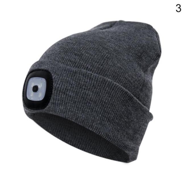 Stylish Super Bright LED Beanie Hat - Image 18