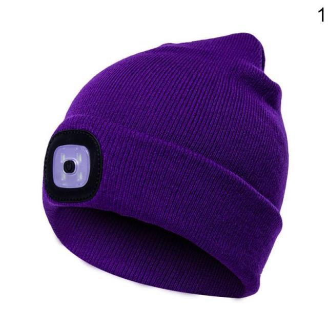 Stylish Super Bright LED Beanie Hat - Image 24
