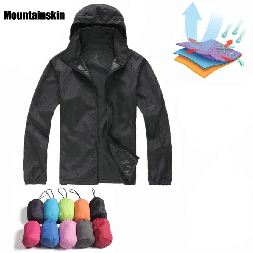 Ultra-Light EZ Packable Waterproof Windbreaker - Image 2