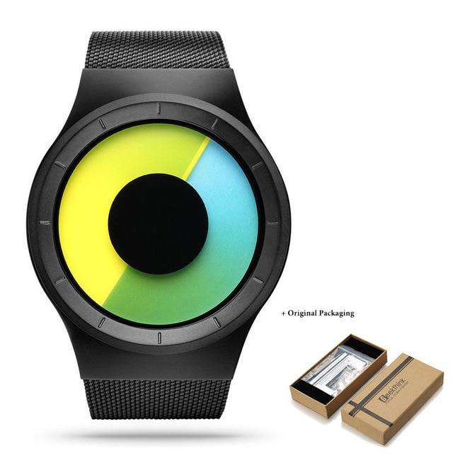 OceanTime™ Unisex UltraModern Stainless Steel Mesh Quartz Watch - Image 5