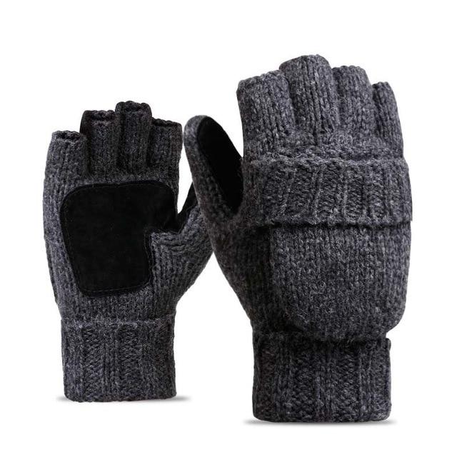 Smart Fingerless Gloves With Attached Mittens - Image 4