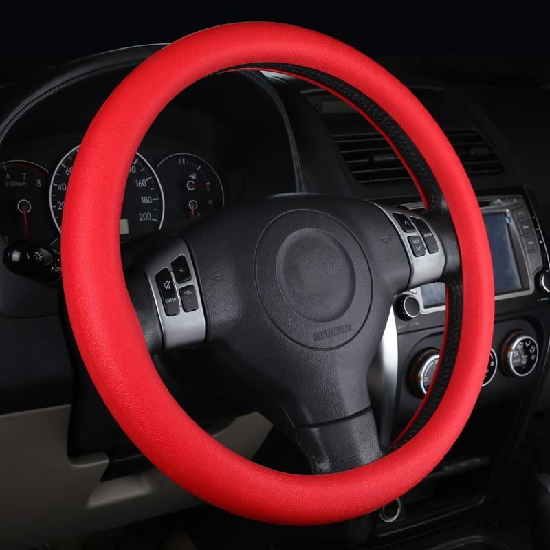 Universal Car Steering Wheel Protective Silicone Cover - Image 4