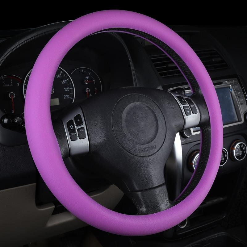 Universal Car Steering Wheel Protective Silicone Cover - Image 9