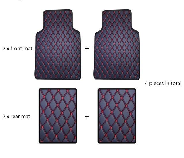 Luxury Car Floor Mat 4pcs Full set (free shipping) - Image 2