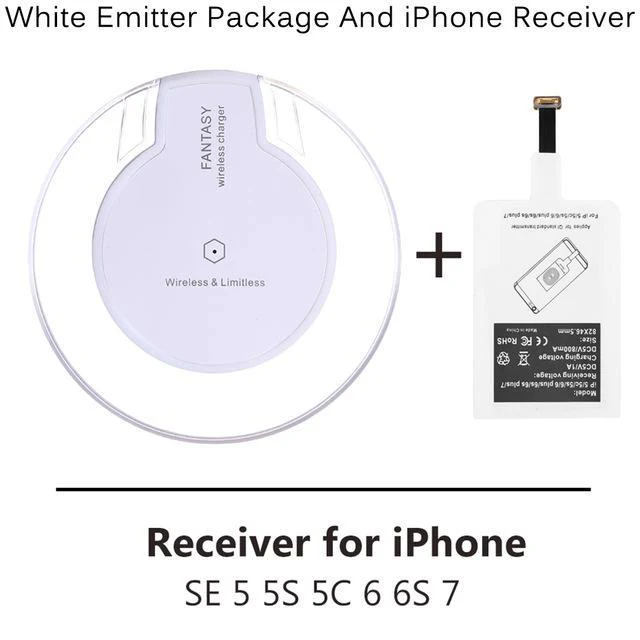 Universal Qi Wireless Charging Pad + Receiver - Image 5