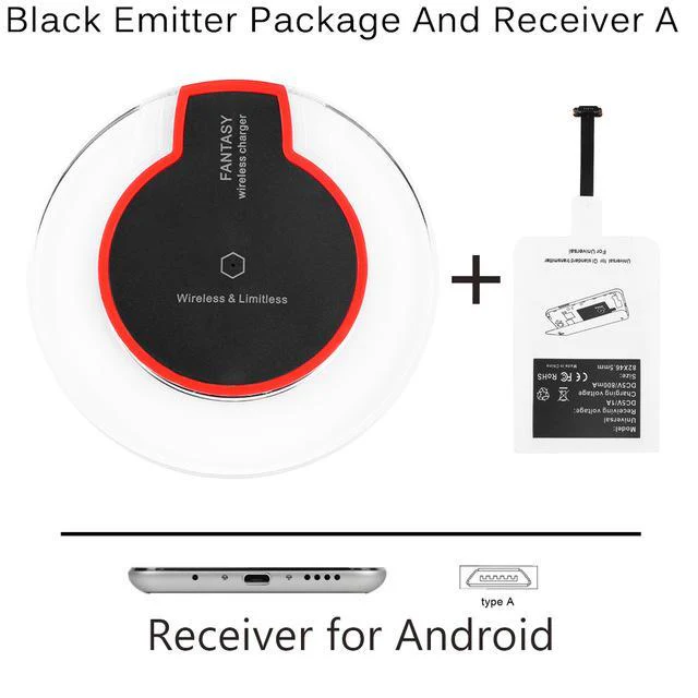 Universal Qi Wireless Charging Pad + Receiver - Image 6