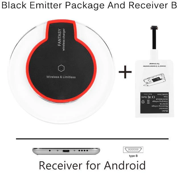 Universal Qi Wireless Charging Pad + Receiver - Image 9