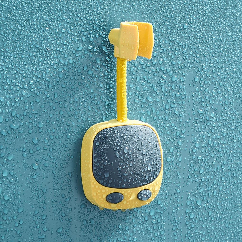 Punch-Free Adjustable Shower Bracket with Hooks - Image 4