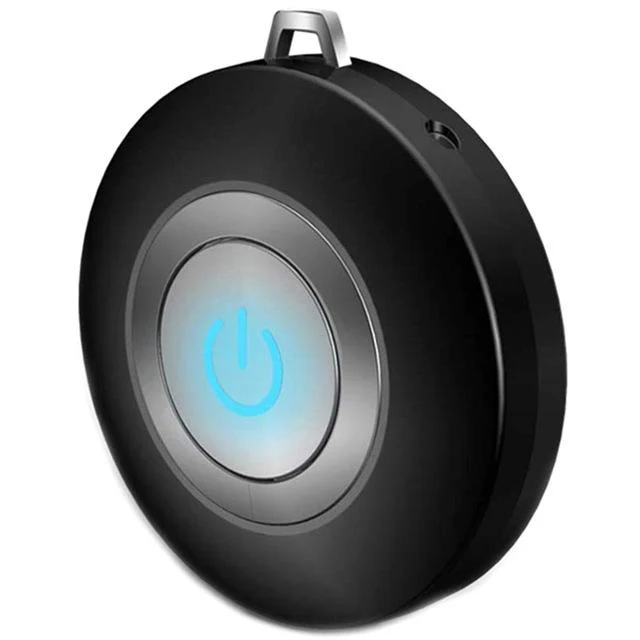 Rechargeable Personal Wearable Ionizer Air Purifier Necklace - Image 5