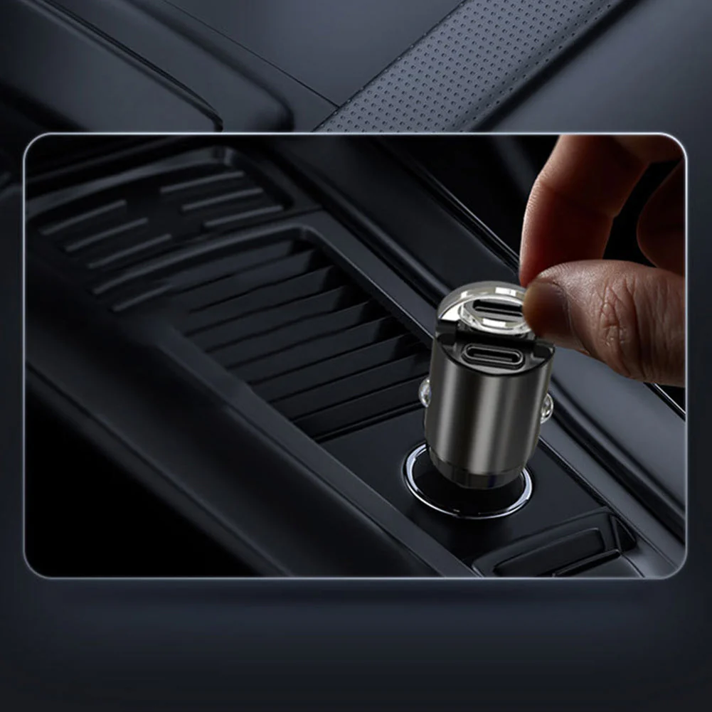 Type C & USB Car Fast Charger - Image 14