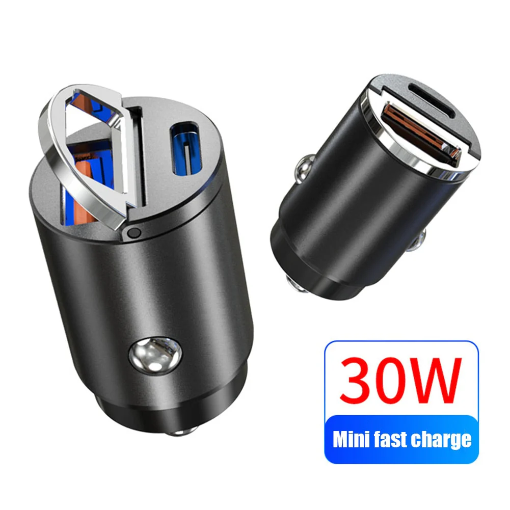 Type C & USB Car Fast Charger - Image 2