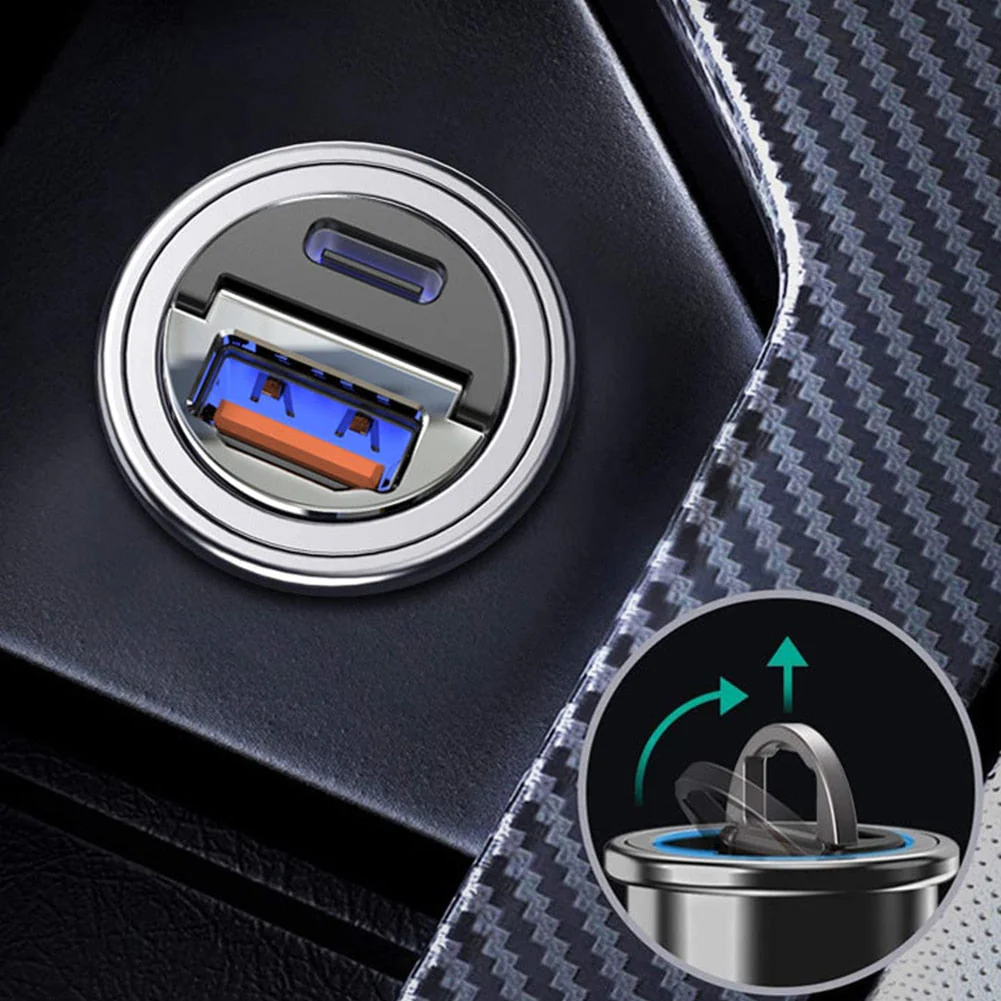 Type C & USB Car Fast Charger - Image 4