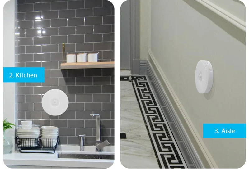 Rechargeable Magnetic PIR Motion Sensor LED Light - Image 7