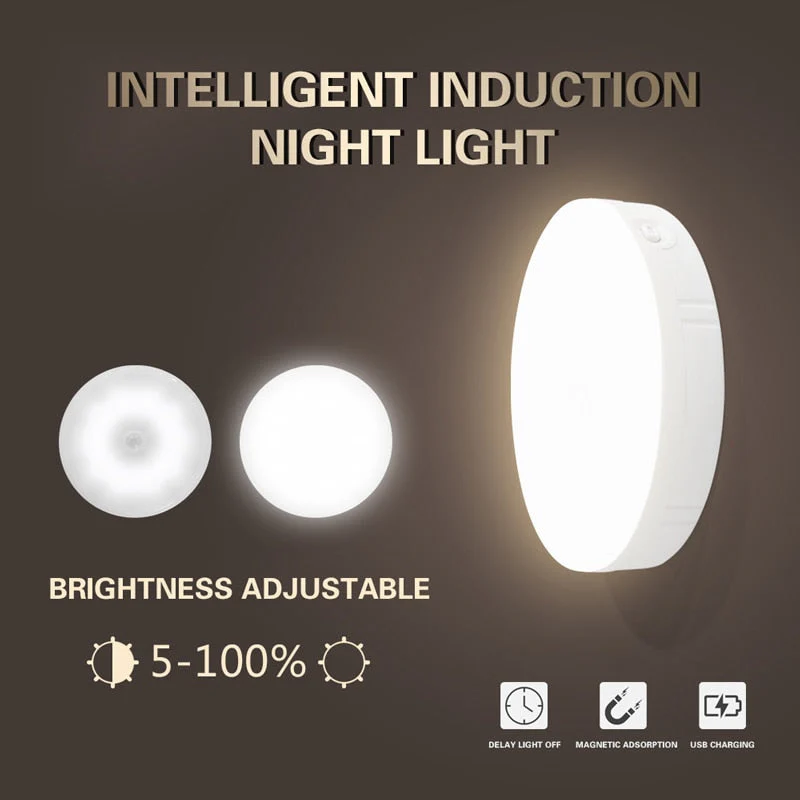 Rechargeable Magnetic PIR Motion Sensor LED Light - Image 9