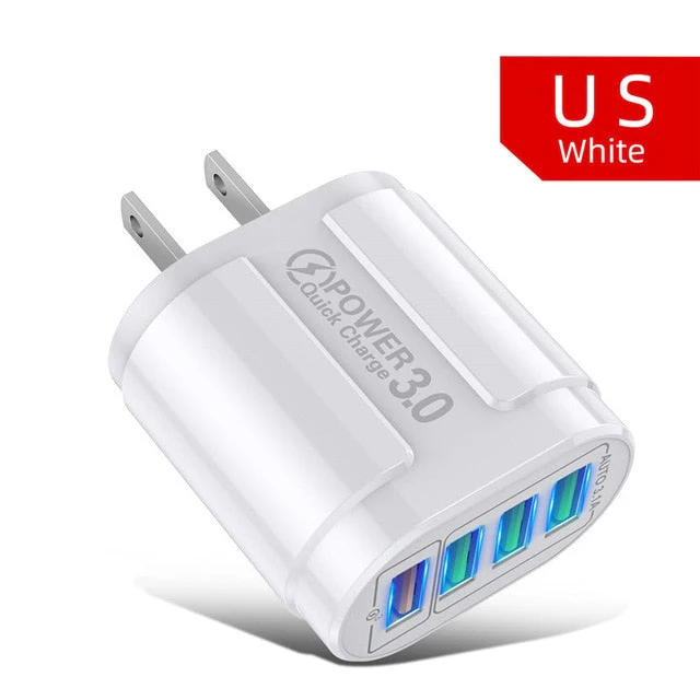 USLION™ QC 3.0 USB 48W 4 Port Fast Charger - Image 12