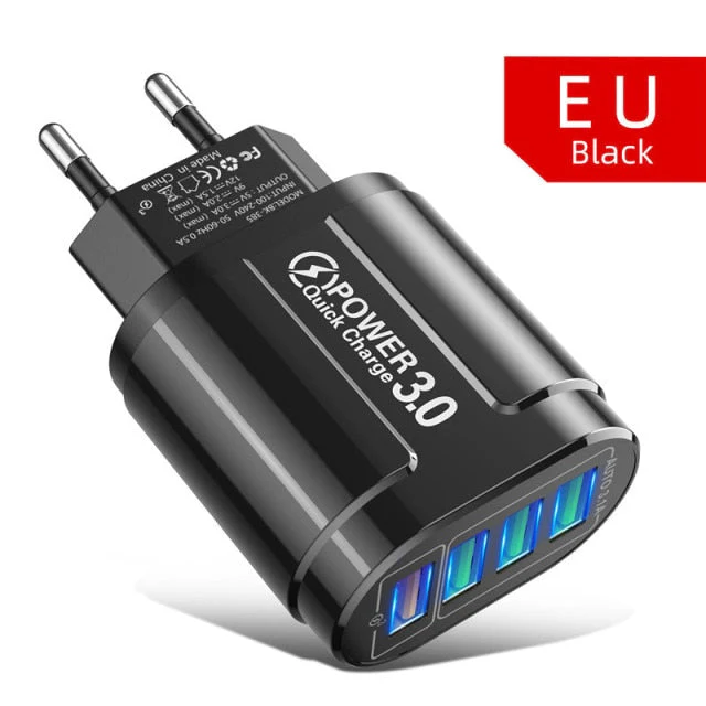 USLION™ QC 3.0 USB 48W 4 Port Fast Charger - Image 8