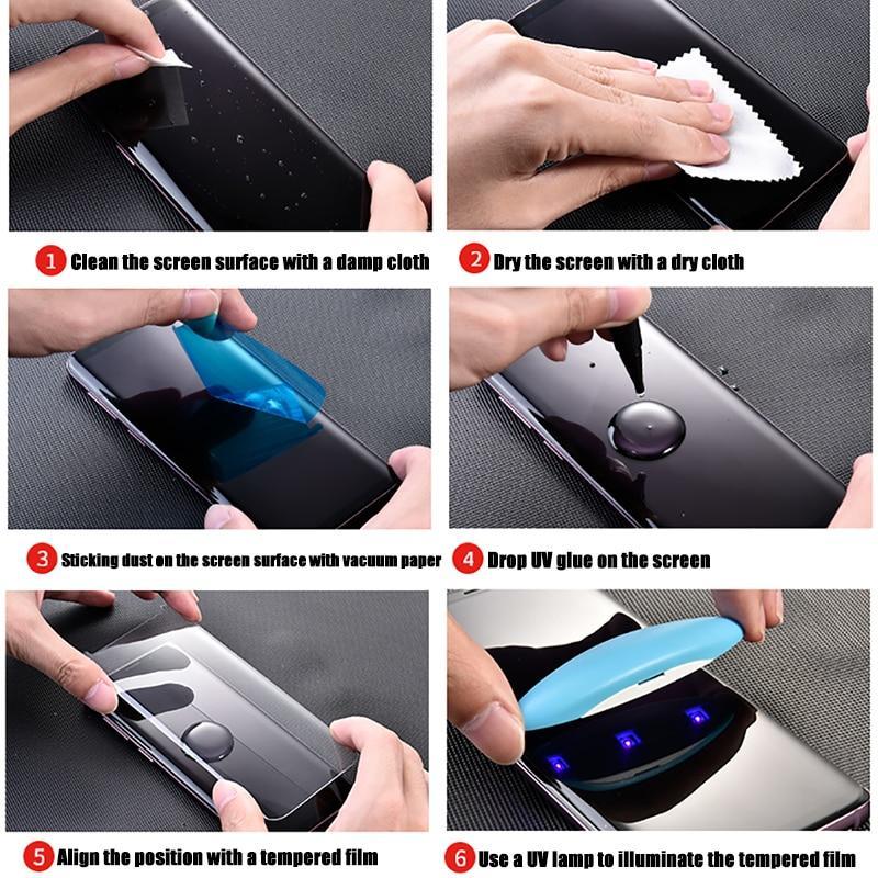 UV Liquid Tempered Glass Screen Protector for Galaxy - Image 2
