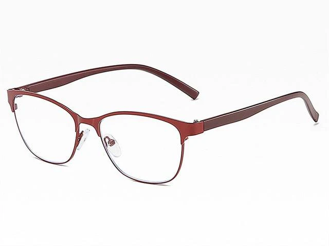 Retro Metal Cat Eye Reading Glasses For Women - Image 3