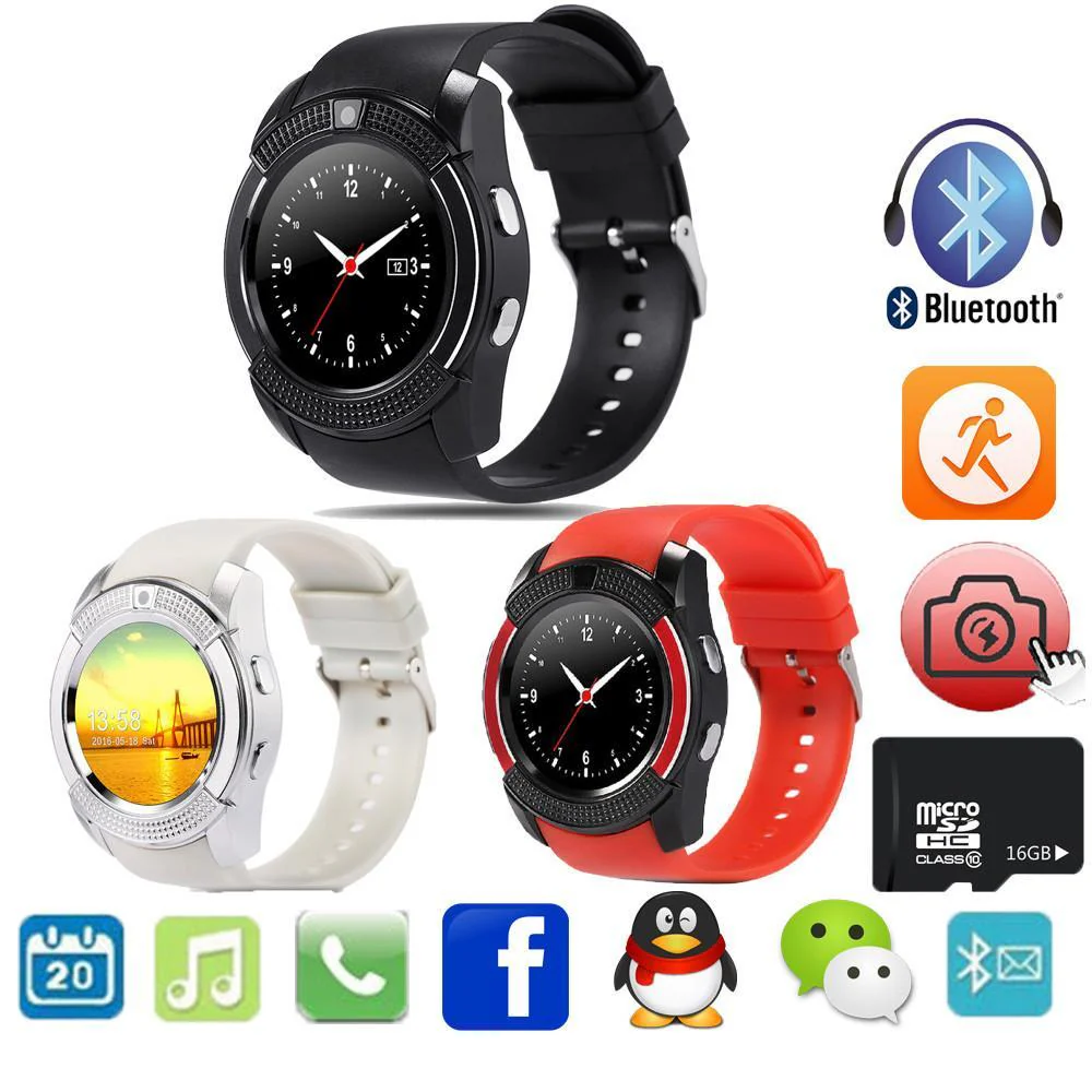 V8 Bluetooth Smartwatch For Android - Image 2