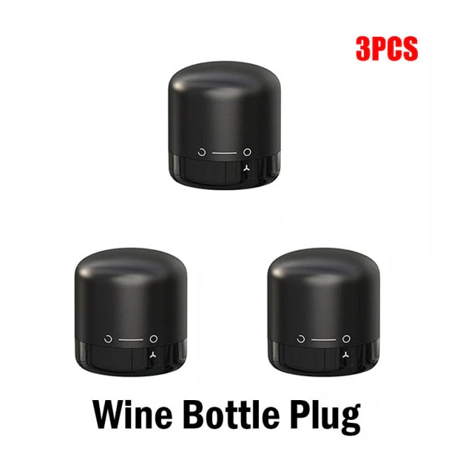 Vacuum Champagne / Wine Bottle Stopper (2pcs) - Image 7