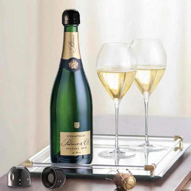 Vacuum Champagne / Wine Bottle Stopper (2pcs) - Image 8