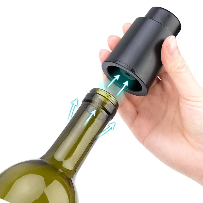 Premium Vacuum Wine Bottle Stopper (2pcs) - Image 2