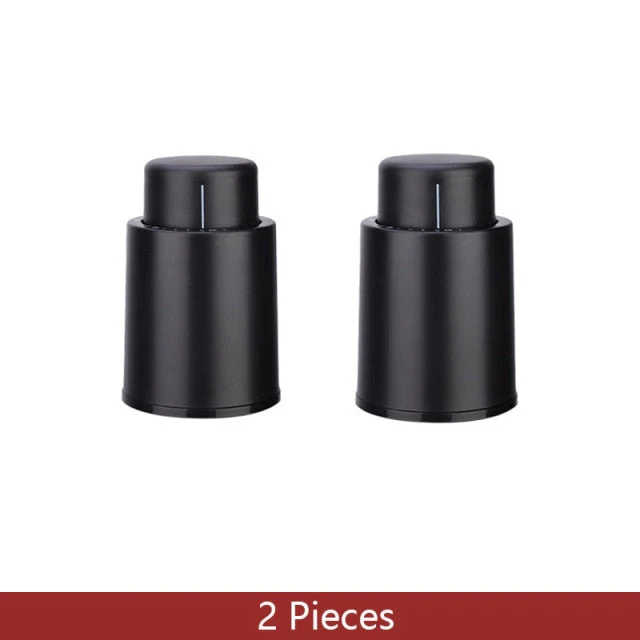 Premium Vacuum Wine Bottle Stopper (2pcs) - Image 3